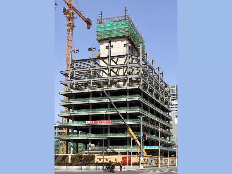 Prefab Steel Frame ອາຄານໂຄງສ້າງ